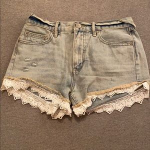 Free people Jean shorts